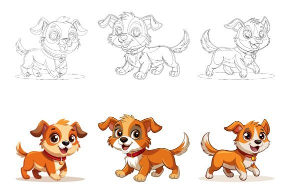 Adorable Puppies Illustration Set: Avoid These Common Design Mistakes