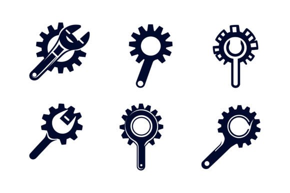 Gear Vector Icon Set for Designers, Developers, and Everyday Creators
