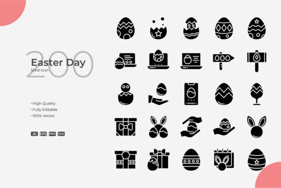 Harnessing Creative Efficiency: The Power of the Easter Solid Icon Set