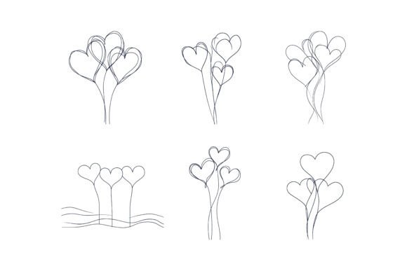 Love Tree Draw Vector Illustration: Creative AI & EPS Art for Every Project