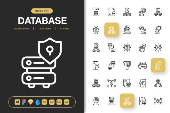 Rethinking Visual Data Representation With Database Outline Icons